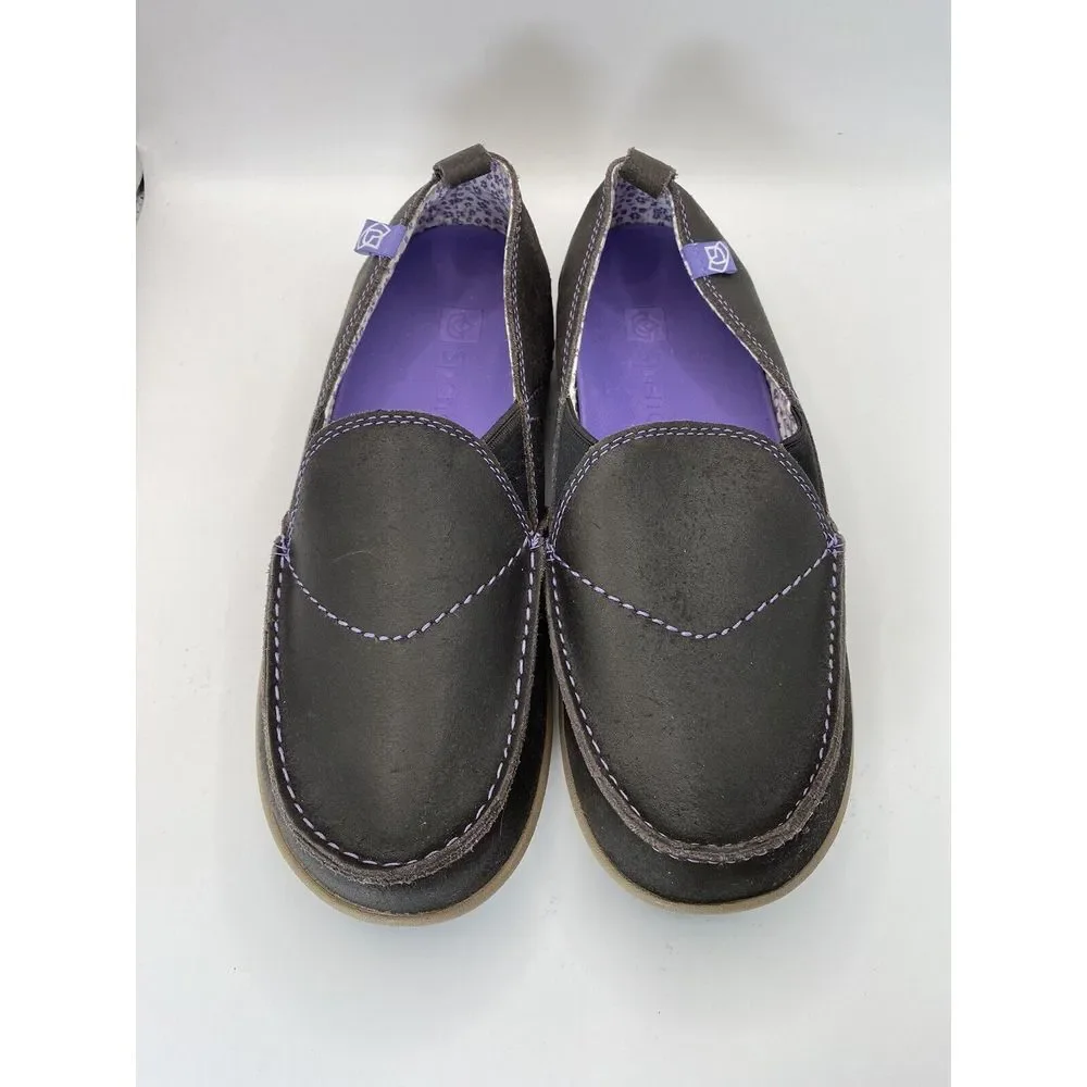 Spenco‎ Shoes Womens 9 SIESTA Brown Slip On Comfort Loafers Orthotic Support